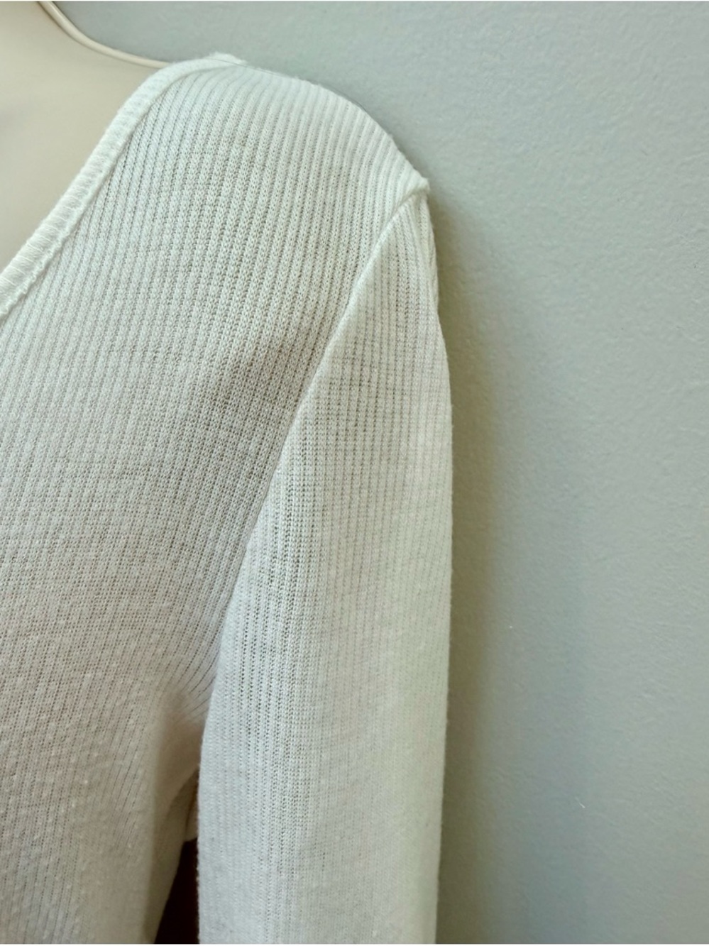 FP Intimately Rib Cardigan, Size Large - Picture 3 of 5